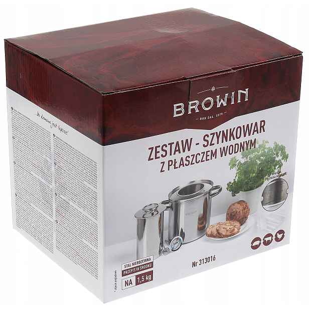 Šunkovar Browin 4 l 1,2 kg