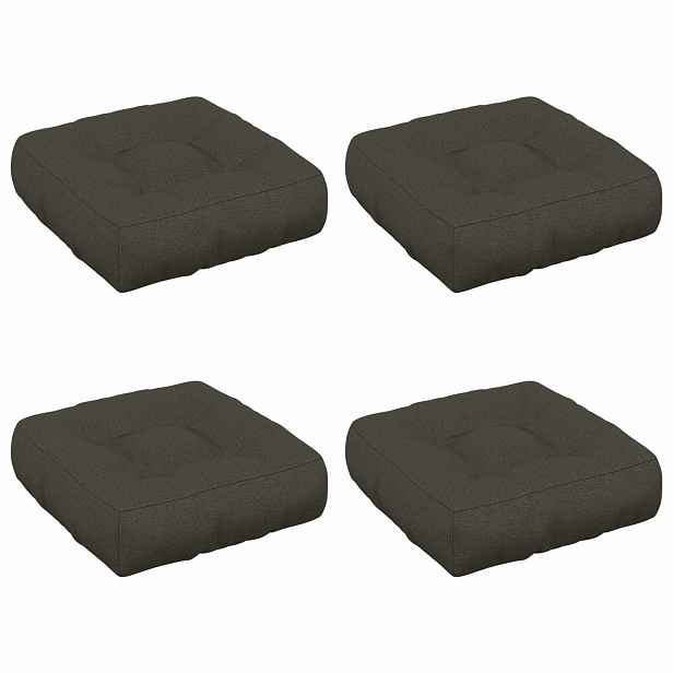 vidaXL Polstry ve 4 kusech VIANEN 4 pcs 100% polyester Antracitová
