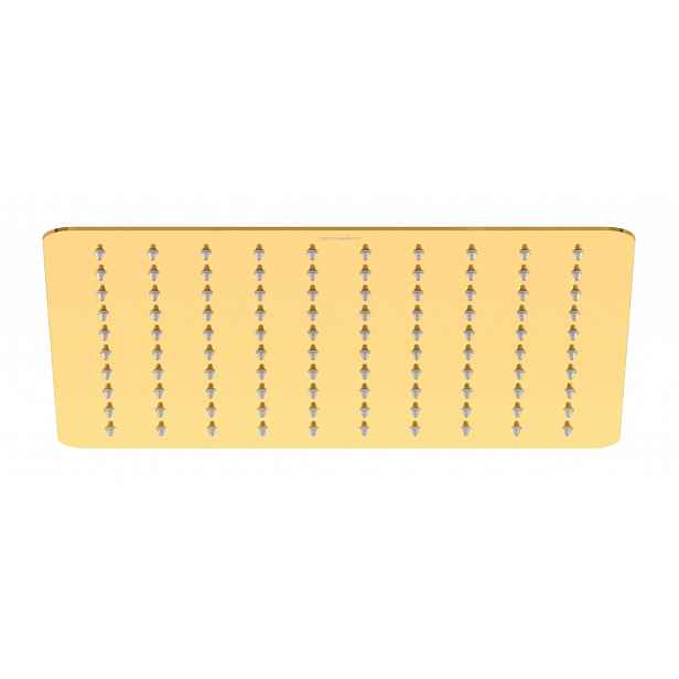 Duravit - Hlavová sprcha, 30x30 cm, zlatá UV0660031034