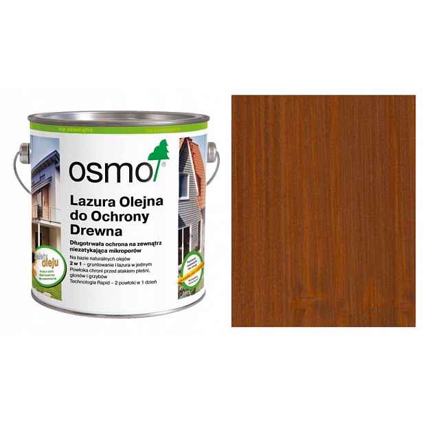 Osmo Olejová lazura pro ochranu dřeva při fasádách teras Teak 708 0,75L