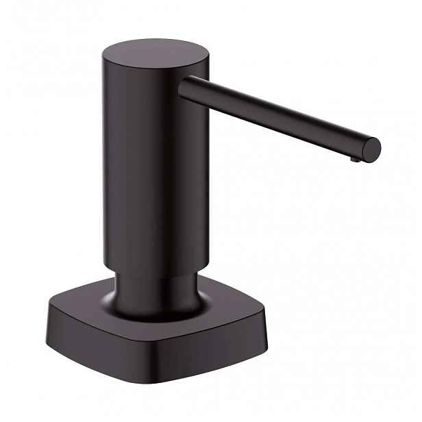 Hansgrohe - Dávkovač mycího prostředku A71, 500 ml, matná černá 40468670