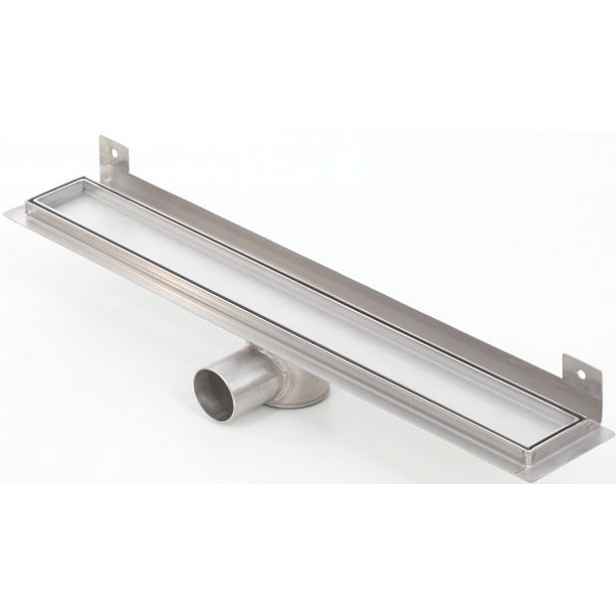 Kesmet lineární odtok 110 cm Nástěnný sifon Ocel