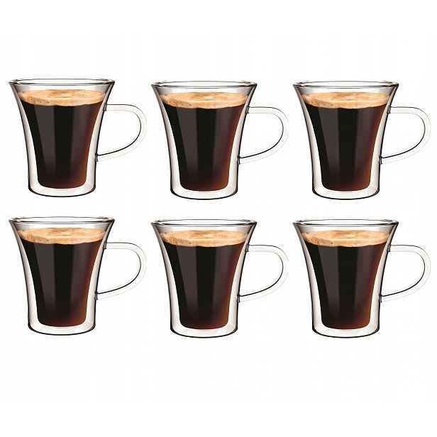 Sada sklenic na espresso Aqualogis Florence 75 Ml 6 Ks.