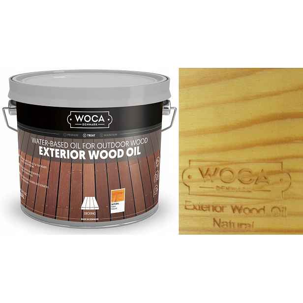 Woca Exterior Oil Natural 2,5L olej na terasy