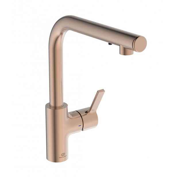 Ideal Standard Gusto - Dřezová baterie s dávkovačem mýdla, Sunset Rose A7817J4