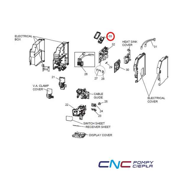 Mitsubishi Electric 603958 E2277T457 Wi-Fi modul rozhraní klimatizace