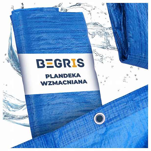 Plachta 10X8 M Plachta Vyztužená 8X10 M Mrazuvzdorná Voděodolná