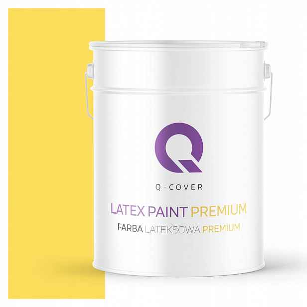 Barva Nástěnná Barva Odolná Proti Skvrnám, Žlutá, H6872, Matná Na Stěny, 10 L