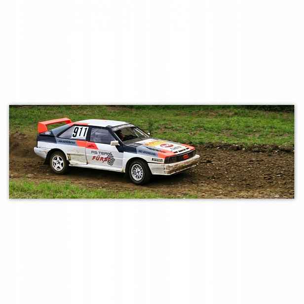Plakáty Audi Quattro 200x66 na trase