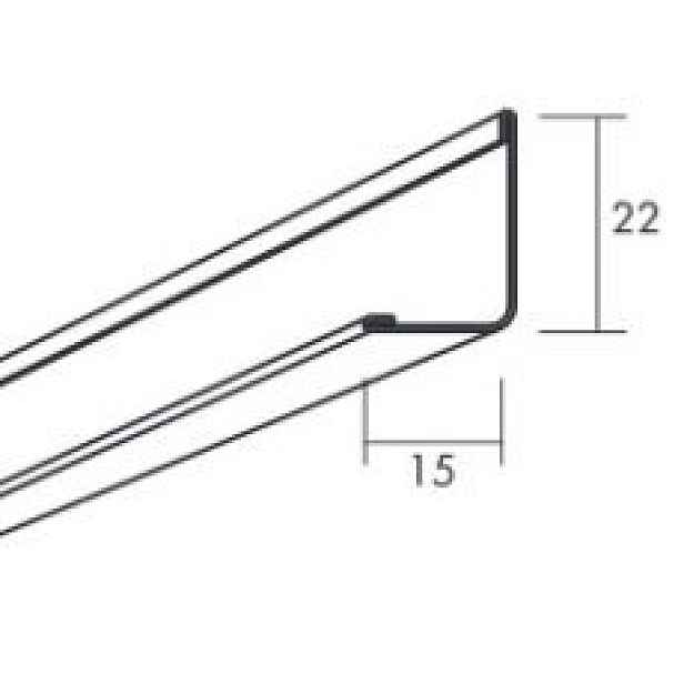 Profil obvodový Ecophon Connect 15×22 mm 3 m