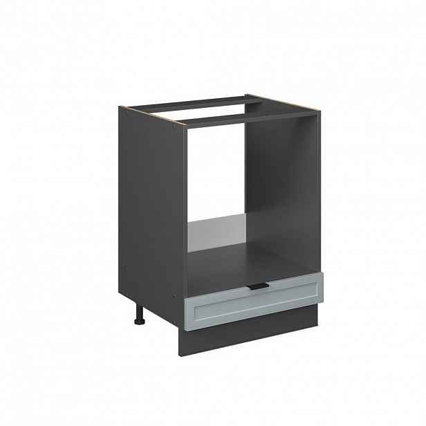 Vicco SKŘÍŇKA NA VESTAVĚNOU TROUBU Fame-Line Světle modrošedá 60 cm bez pracovní desky