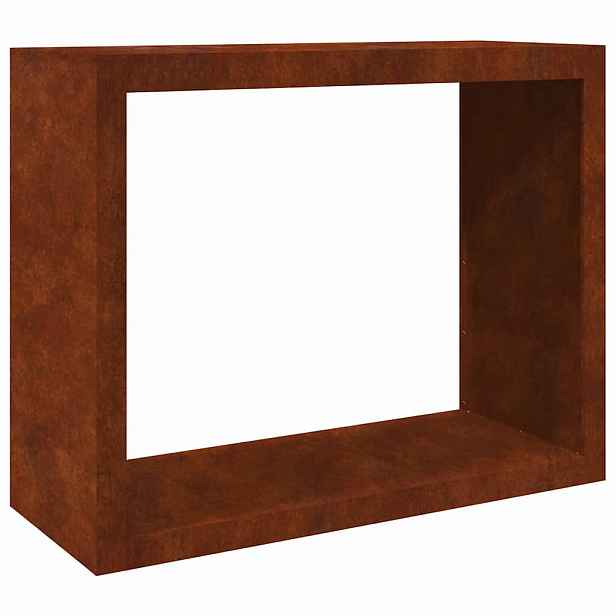 vidaXL Stojan na palivové dřevo 100x40x80 cm povětrnostně odolná ocel