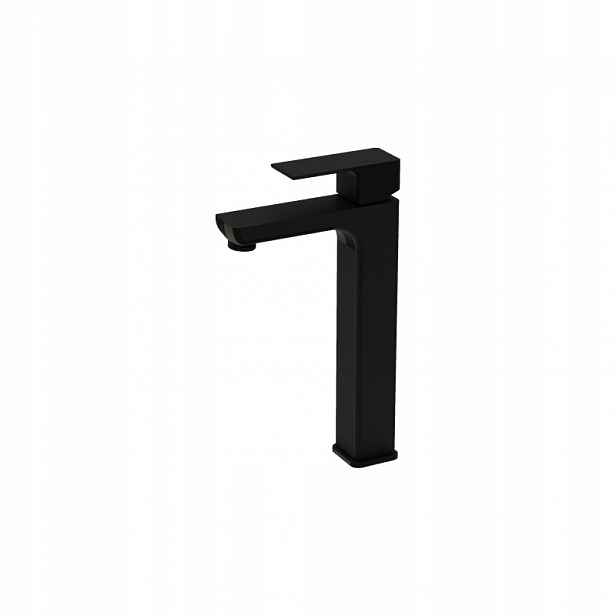 Vysoká umyvadlová baterie Aquila Matt Black – moderní design