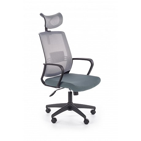 Kancelářská židle ARSEN, šedá - 62 x 113-124 x 65 cm