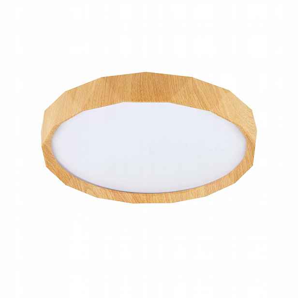 Stropní Svítidlo stropní svítidlo Led Candellux Cadix 24W 38 5 cm Kulatý efekt dřeva
