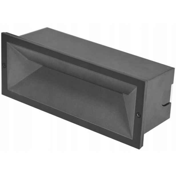 Zapuštěné fasádní Svítidlo 13W 325lm Led IP65 antracit Ferra