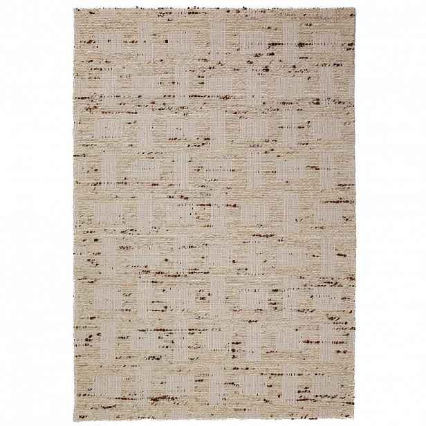 Flair Rugs RUČNĚ TKANÝ KOBEREC, 140/200 cm přírodní barvy