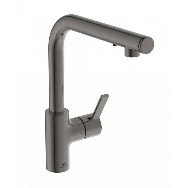 Ideal Standard Gusto - Dřezová baterie s dávkovačem mýdla, Magnetic Grey A7817A5