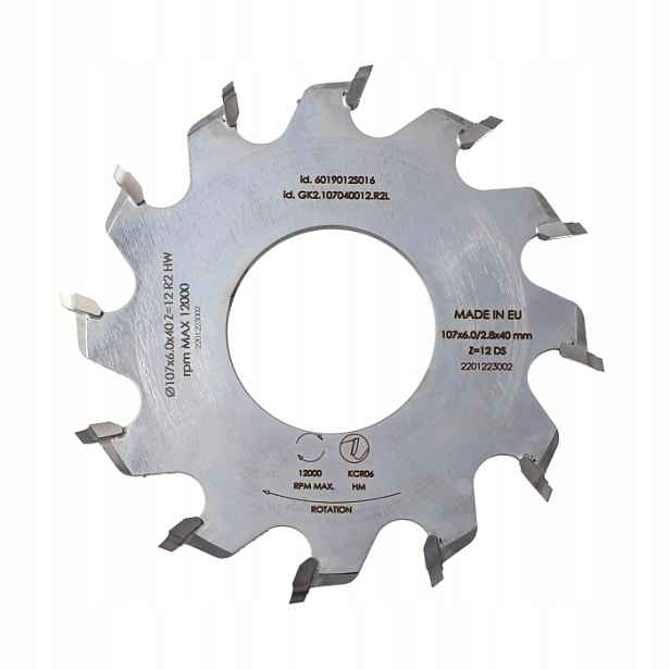 Ita Tools kapková kulička pro olepovačky R2 107x40x12Z Scm Levá