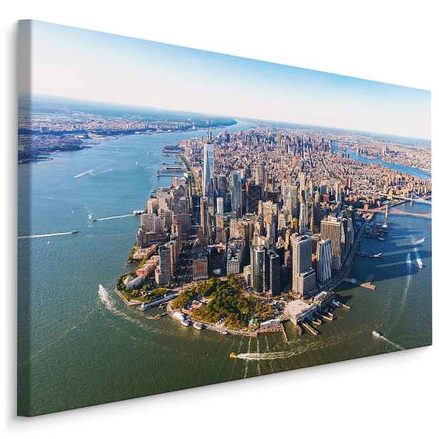 Plátno Letecký Pohled Na Manhattan Varianta: 90x60