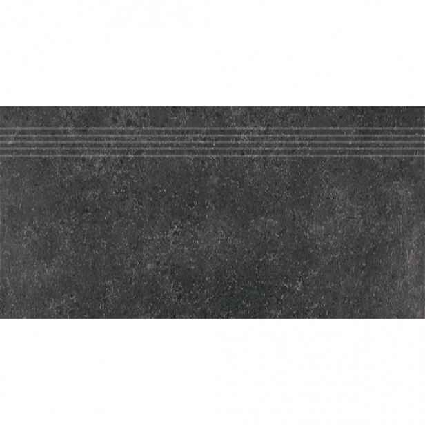Schodovka Rako Base černá 30x60 cm mat DCPSR433.1
