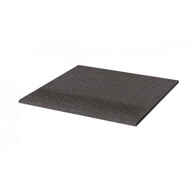 Schodovka Rako Taurus Granit černá 30x30 cm mat TCA34069.1
