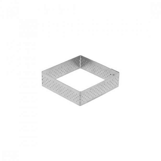 Forma na koláč, nerezová ocel, 8 x 8 cm - značka "de Buyer".