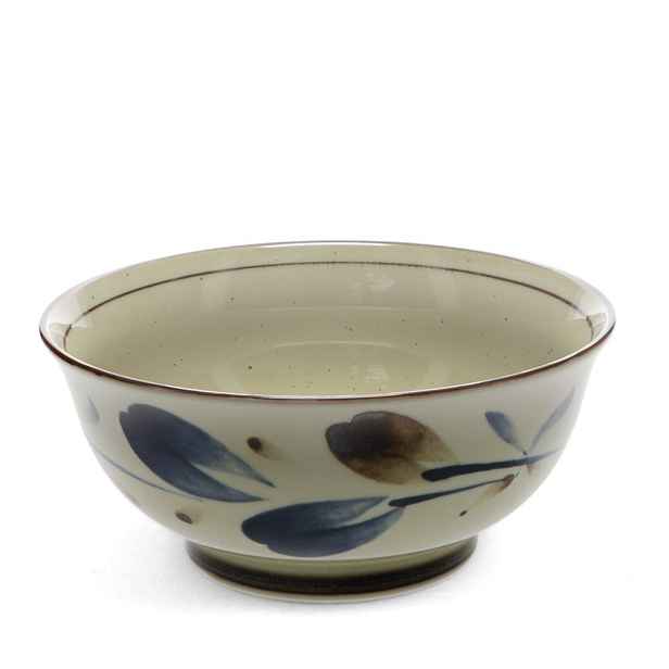 Modrá/béžová porcelánová ramen miska 1 l Breeze – Rex London