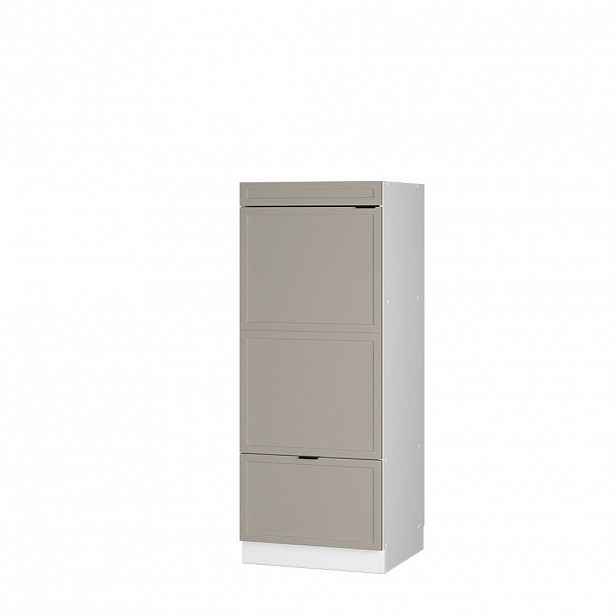 Vicco VYSOKÁ SKŘÍŇ Fame-Line, GreyBeige/Bílá, 60 cm