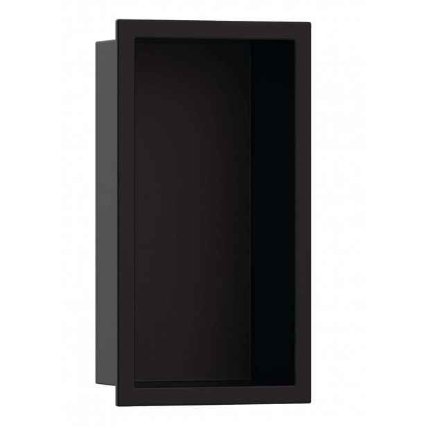 Hansgrohe XtraStoris Original - Výklenek do stěny s rámem, 30x15x10 cm, matná černá 56057670