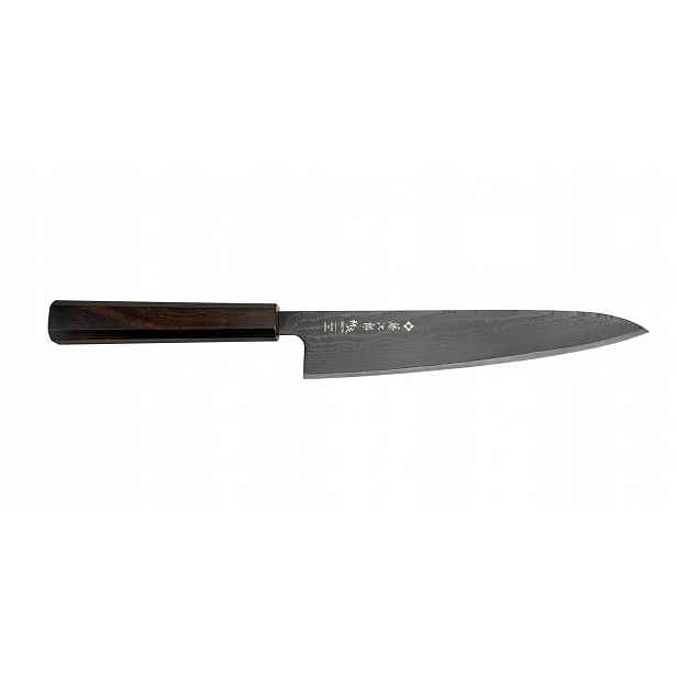 Nůž šéfkuchaře Tojiro Sakuya 21 cm VG-10 damast 63 vrstev ebenu