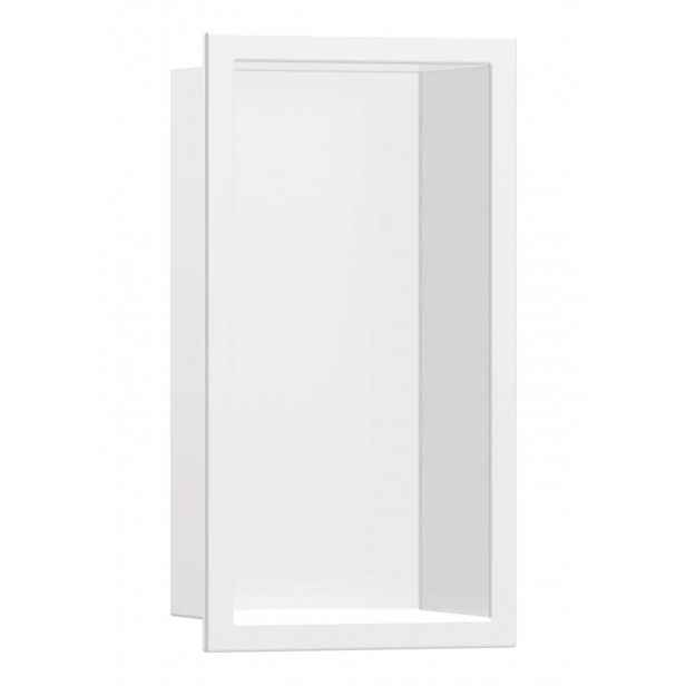 Hansgrohe XtraStoris Original - Výklenek do stěny s rámem, 30x15x10 cm, matná bílá 56057700