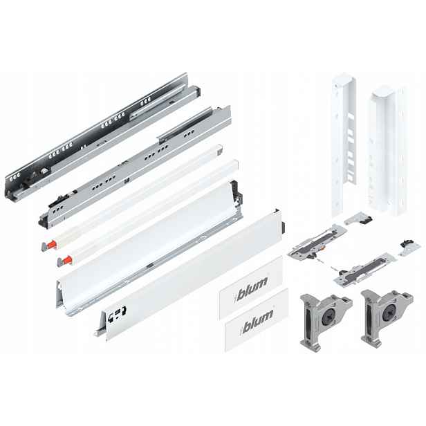 Blum Šuplík Tandembox 600 Vysoká Tip-On D Bílá