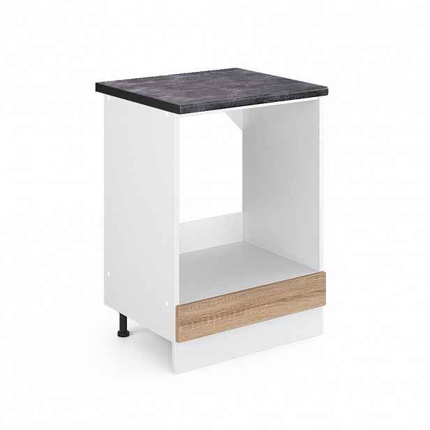 Vicco SKŘÍŇKA NA VESTAVĚNOU TROUBU R-Line Sonoma 60 cm , PD Antracit