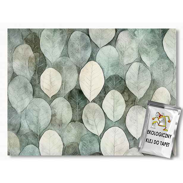Fototapeta Flizelina Akvarel Příroda Zelené Listy 208x146 130g