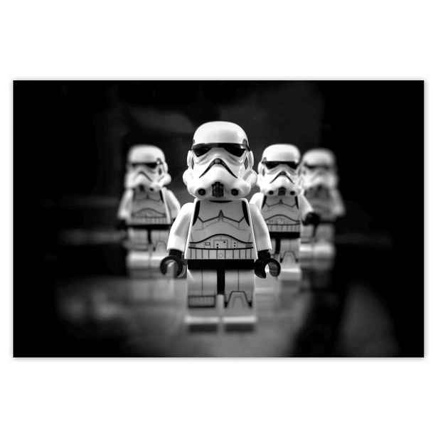 Fototapety 200x135 Stormtrooper Figurka