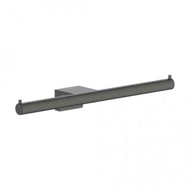 Hansgrohe AddStoris S držák toaletního papíru kartáčovaný černý chrom 41768340