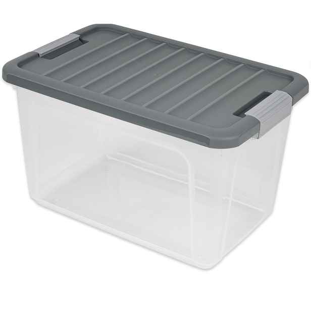 KIS W box 80840000854 Box 15 L, šedý