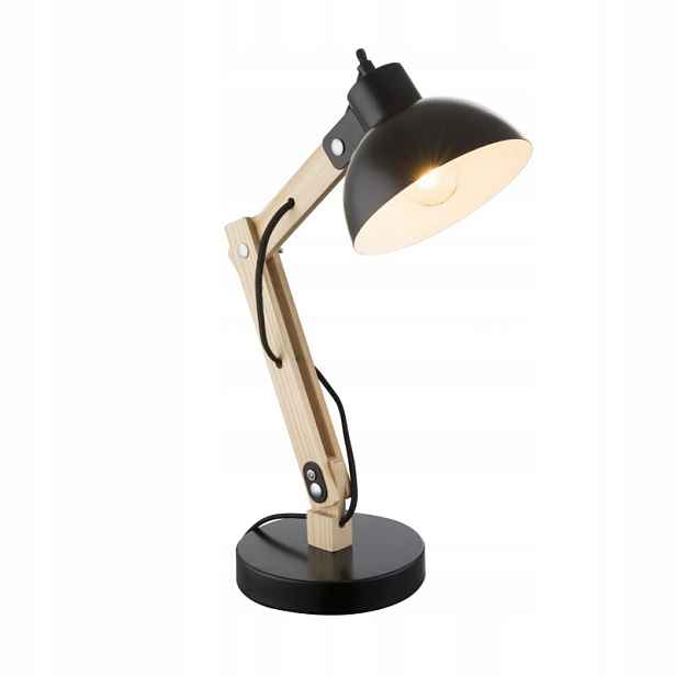 Stolní stolní lampa Výložník Moderní dřevěná Globo 45 cm