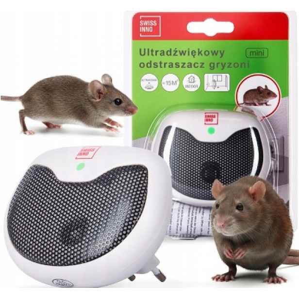 Ultrazvukový Odpuzovač Myší, Potkanů, Kun Do Zásuvky
