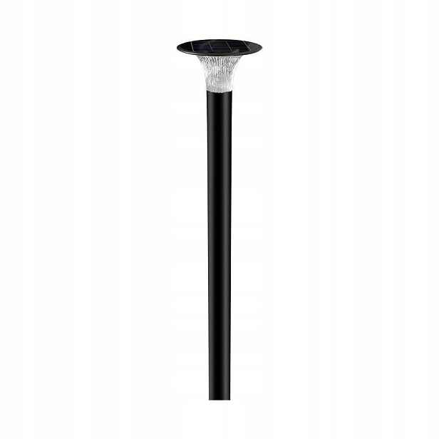 V-tac Solární zahradní sloupek 15W Led IP65 senzor pohybu Cct černý 88 cm