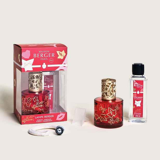 Sada Maison Berger katalytická lampa Lolita Lempicka Pure Red náplň