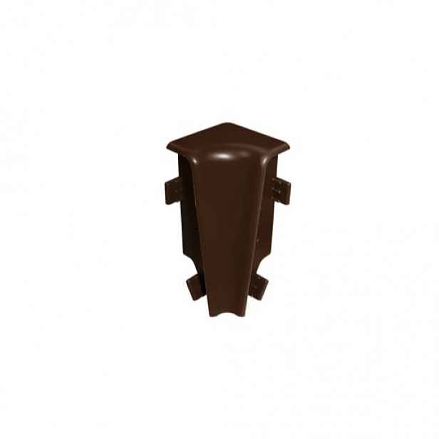 Roh k soklu Naturel hnědá, PVC, délka 2 cm, IROHDB