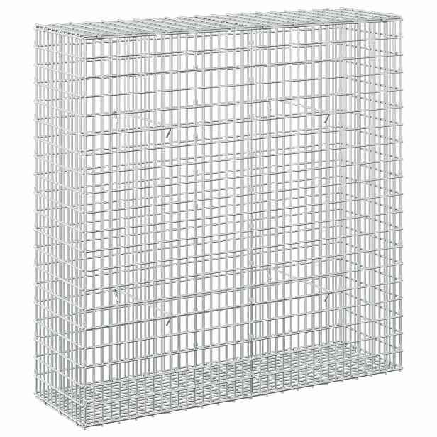 vidaXL Gabion s drátem 3,5 mm a sítem 5x2,5 cm 100x30x100 cm