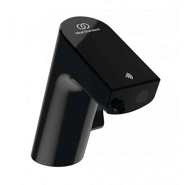 Ideal Standard Intelliflow - Elektronická umyvadlová baterie, bateriové napájení, Black Onyx A7857B3