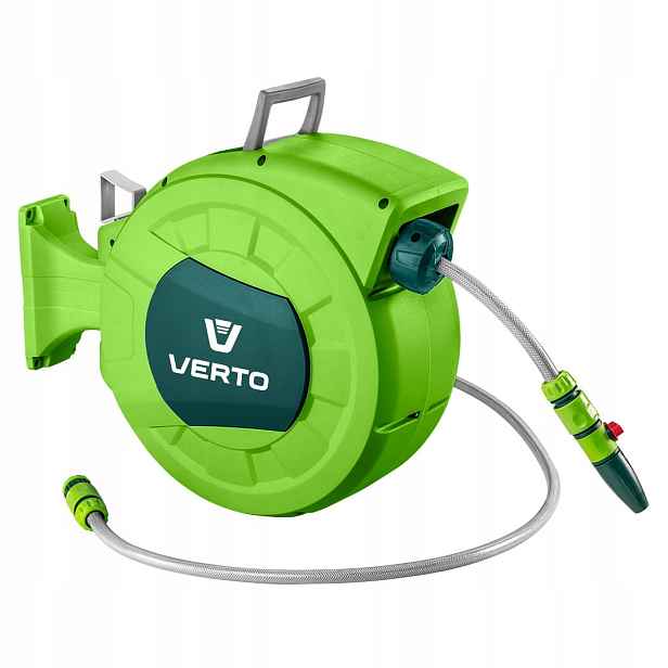 Zahradní hadice s automatickým navíječem 1/2", 20 m +2 m Verto