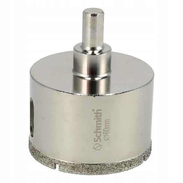 Korunkový Vrták s diamantovým vrták, korunkou 60 mm pro glazuru betonu Schmith