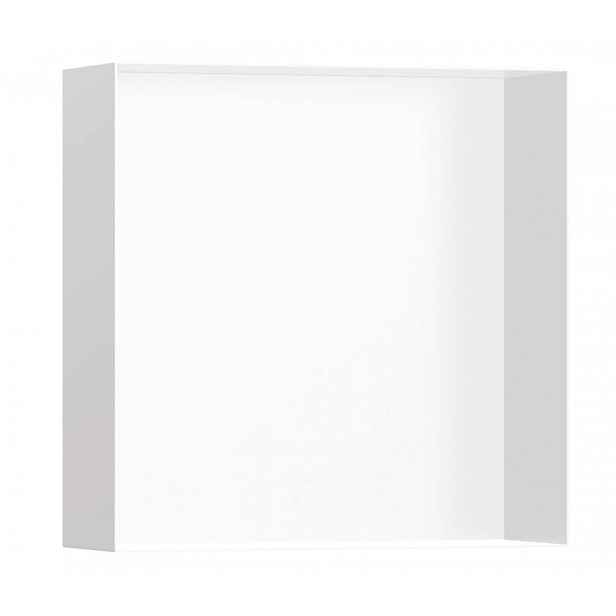 Hansgrohe XtraStoris Minimalistic - Výklenek do stěny, 30x30x10 cm, matná bílá 56073700