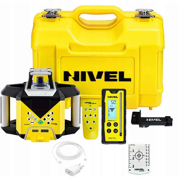 Nivel System NL620G Rotační laser Digital zelený nivelátor