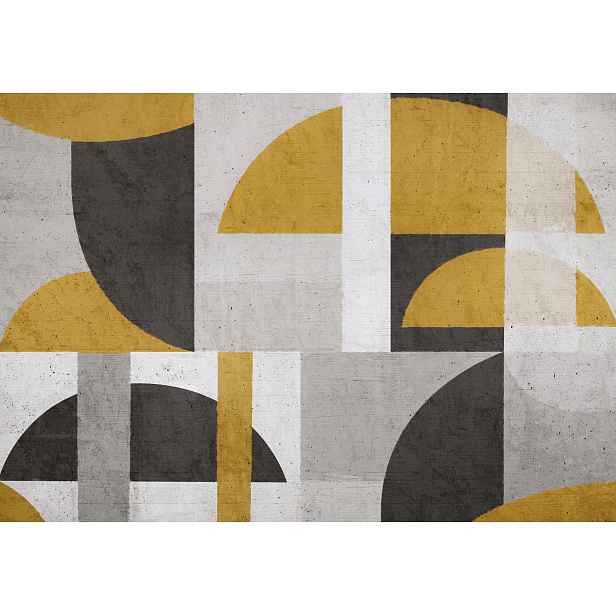 Tapeta Černá Abstrakce Loft Tapeta Do Předsíně Obývacího Pokoje Kanceláře 254x184